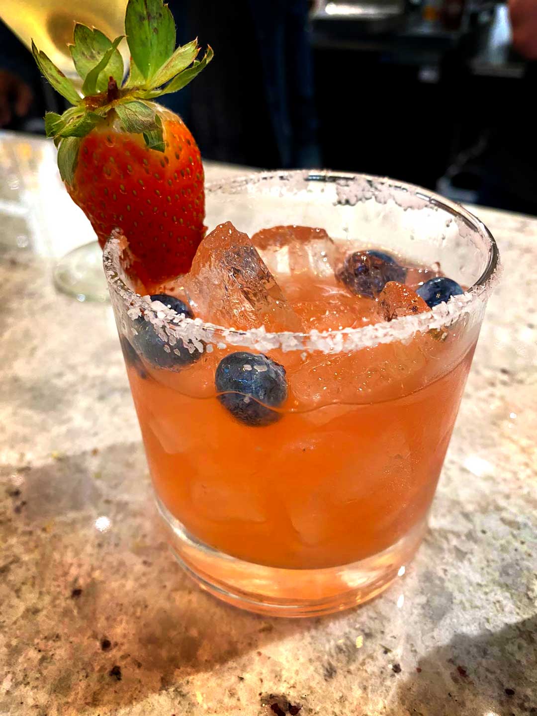 Strawberry Cocktail at 2020 Market